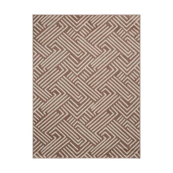 Tapete Para Sala Renaissance Vereda 35 Taupe 2,00x2,50m