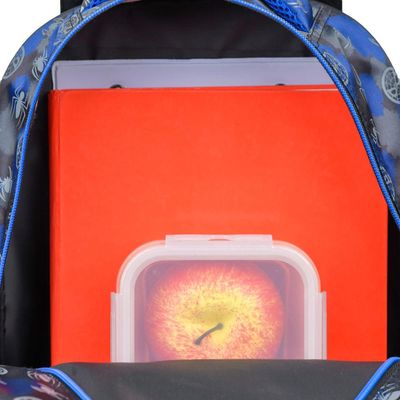 Mochila de Rodinhas Masculina Homem Aranha Azul Escuro U / Azul escuro