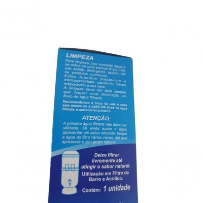 Kit 02 Un Vela Santo Andre Para Filtro De Gravidade