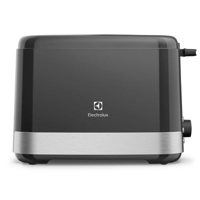 Torradeira Elétrica Electrolux Inox Preta Efficient com 8 Níveis de Tostagem (ETS10) 127V