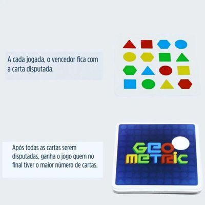 Jogo Pedagógico Geometric Com Campainha