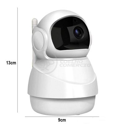 Câmera Ip C360 De Segurança Wifi Robô Hd 1080P - 8166Xp