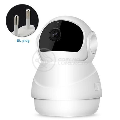 Câmera Ip C360 De Segurança Wifi Robô Hd 1080P - 8166Xp