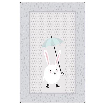 Quadro Placa Infantil Coelho