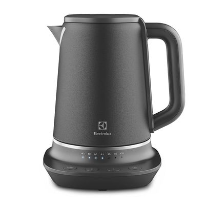 Chaleira Elétrica Electrolux 1,7L Inox Preta Expert com Tecnologia PerfectSense (EKP70) 220V