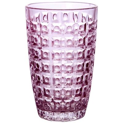 Conjunto de Copos L`Hermitage Chevalier em Vidro Roxo 355ml - 6 Peças