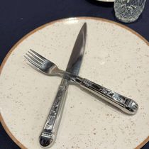 100 Garfos Jumbo Churrasco Mesa 20cm Aço Inox Prateado Nobre Jantar