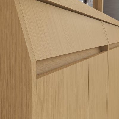 Balcão de Cozinha com Tampo Simone Mendes 100% MDF 2 Portas 2 Gavetas Carvalho