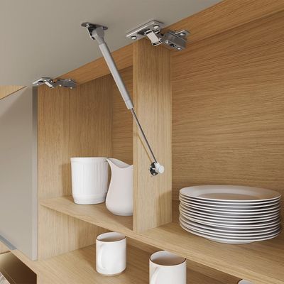 Cozinha Compacta Realeza 100% MDF 6 Portas 3 Gavetas Carvalho e Greige