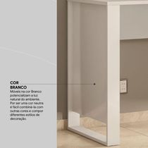 Mesa Para Computador Office Luna Branco