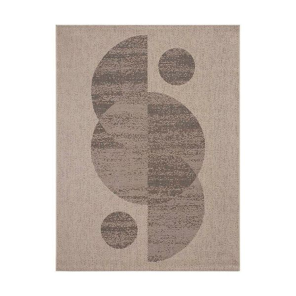 Tapete Sisal Eco Nature Nascente 77 Bege Chumbo 0,50x0,80m
