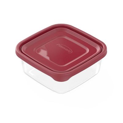 Pote Linha Mais 900ml Plasvale Cinza Outono
