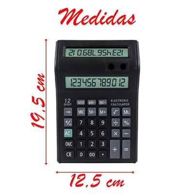 Calculadora 12 Dígitos Com 2 Visores Ct-8585-120 Kenko®