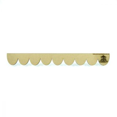 Régua para Barrado Mdf Bolinha