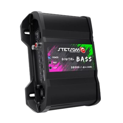 Amplificador Digital Stetsom DB500 500W 1 Canal 4 OHMS