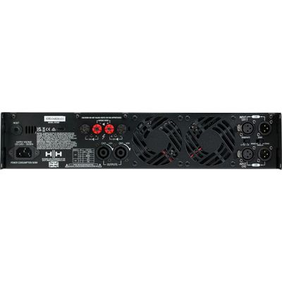 Amplificador de Potência HH M-750D Power Stereo 1500W