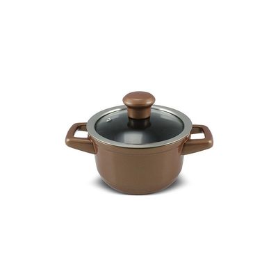 Jogo De Panelas De Cerâmica Smart Duo 5 Peças Cobre Ceraflame
