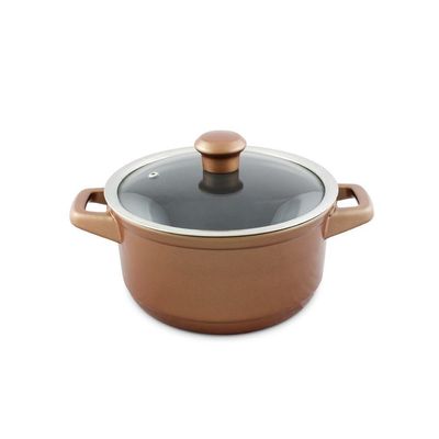Jogo De Panelas De Cerâmica Smart Duo 5 Peças Cobre Ceraflame
