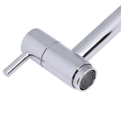 Torneira Para Cozinha Bica Baixa Mesa Aço Inox Abertura Rápida C60 Classic Liege