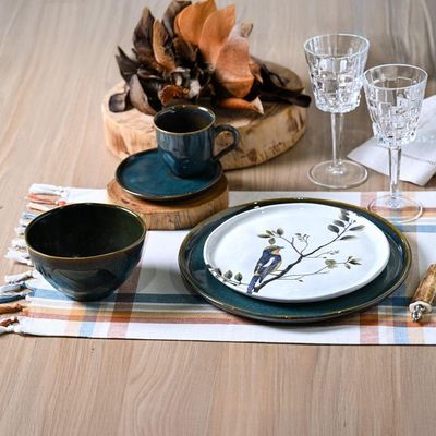 Aparelho De Jantar 30 Peças Oceano + Birdy Porto Brasil