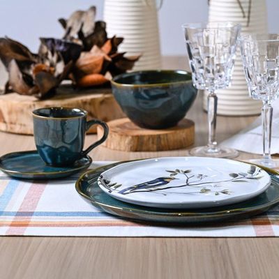 Aparelho De Jantar 30 Peças Oceano + Birdy Porto Brasil