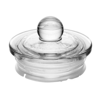 Conjunto De 2 Potes Herméticos De Vidro Canelado 900 Ml Essência Lyor
