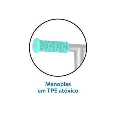 Patinete Skatenet Infantil Led Ajustável Pink Bandeirante