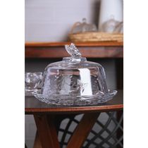 Queijeira De Cristal 20 Cm New Butterfly Lyor