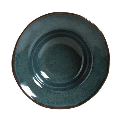 Conjunto De Pratos Para Entrada/sobremesa 04 Peças Orgânico Oceano Porto Brasil