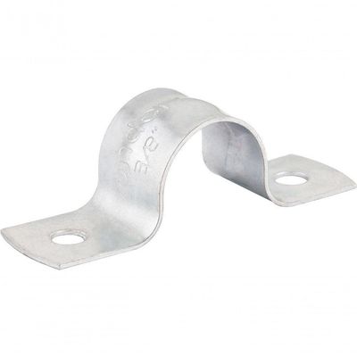 Abrac Tipo U 3/4 Aço Carbono Zincado C/ 50 Peças Vonder