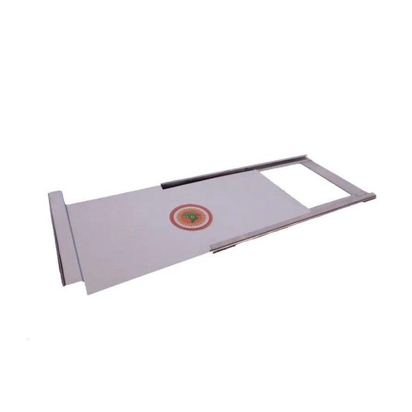 Registro para Fogão a Lenha em Chapa de Inox 0,15mm 30x15cm