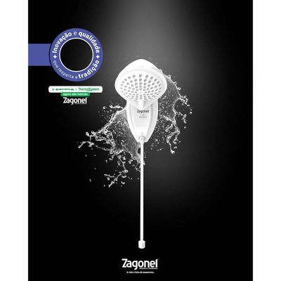 Zagonel Ducha Eletrônica Nd 7700w 220v Branco
