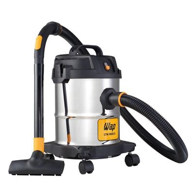 Aspirador De Pó E Água WAP Gtw Inox 12 Bocal De Sopro 110V
