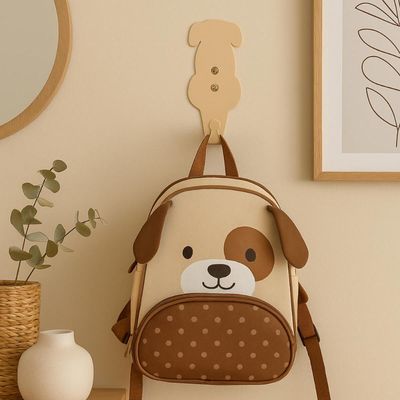 Gancho Cabideiro Cachorro Dourado Multiuso Pendurar Roupas Bolsas Casacos Acessórios