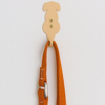 Gancho Cabideiro Cachorro Dourado Multiuso Pendurar Roupas Bolsas Casacos Acessórios