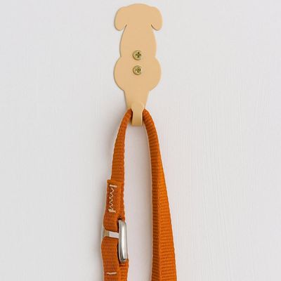 Gancho Cabideiro Cachorro Dourado Multiuso Pendurar Roupas Bolsas Casacos Acessórios