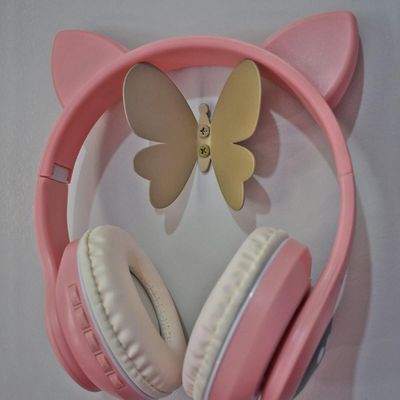 Kit 3 Cabideiros Borboleta Dourada Ganchos de Parede Decorar Organizar Acessórios Roupas