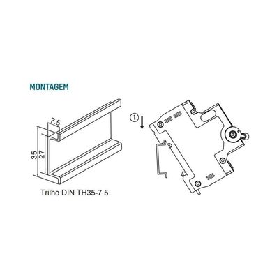 Tramontina Disjuntor Tdj3 1p 25a 3ka Curva C