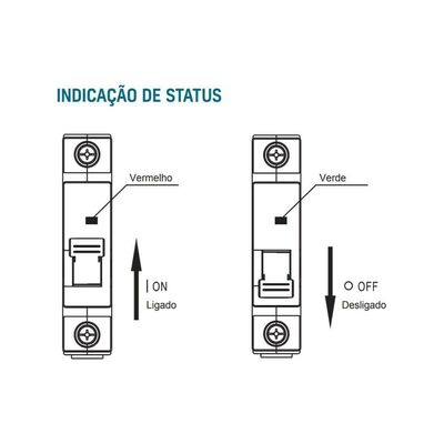 Tramontina Disjuntor Tdj3 1p 25a 3ka Curva C