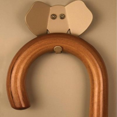 Kit 3 Ganchos Decorativos Multiuso Cachorro Gato Elefante para Casacos Bolsas e Chapéus Luft Masutti