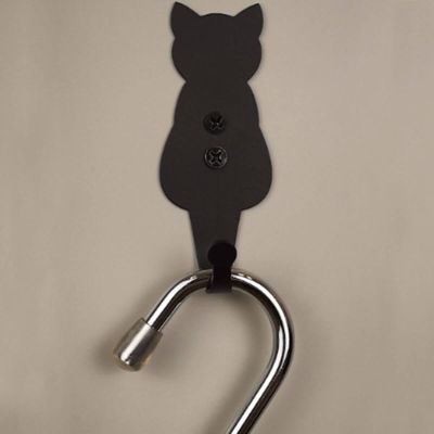 Kit 3 Ganchos Decorativos Multiuso Cachorro Gato Elefante para Casacos Bolsas e Chapéus Luft Masutti