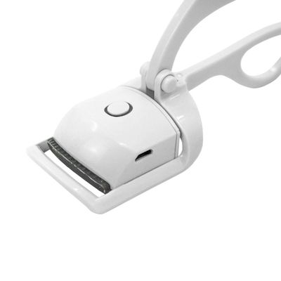 Curvador Modelador De Cilios Curvex Eletrico Aquecido Termico USB Cor:Branco