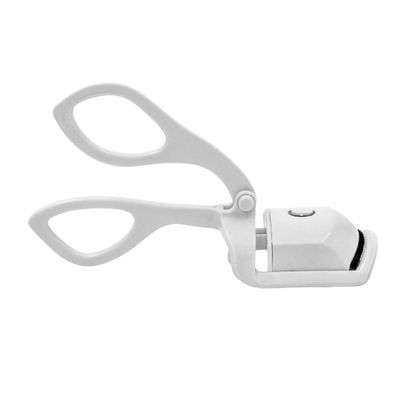 Curvador Modelador De Cilios Curvex Eletrico Aquecido Termico USB Cor:Branco