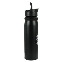 Garrafa Alumínio Com Canudo Santos 650ml Oficial