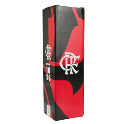 Garrafa Alumínio Com Canudo Flamengo 650ml Oficial