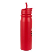 Garrafa Alumínio Com Canudo Flamengo 650ml Oficial