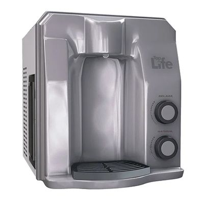 Filtro Super Água Alcalina Ionizada Gelada Flex He Top Life Prata 220V
