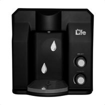 Purificador De Água Gelada Flex He Top Life Ph Alcalino Cor Preto 127v