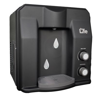 Purificador De Água Gelada Flex He Top Life Ph Alcalino Cor Preto 127v