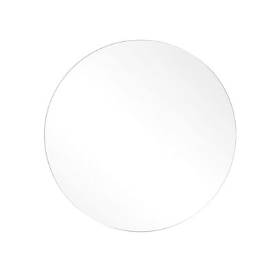Espelho Base de Acrílico 30CM Redondo Multiuso Decorativo Com Adesivo Dupla Face